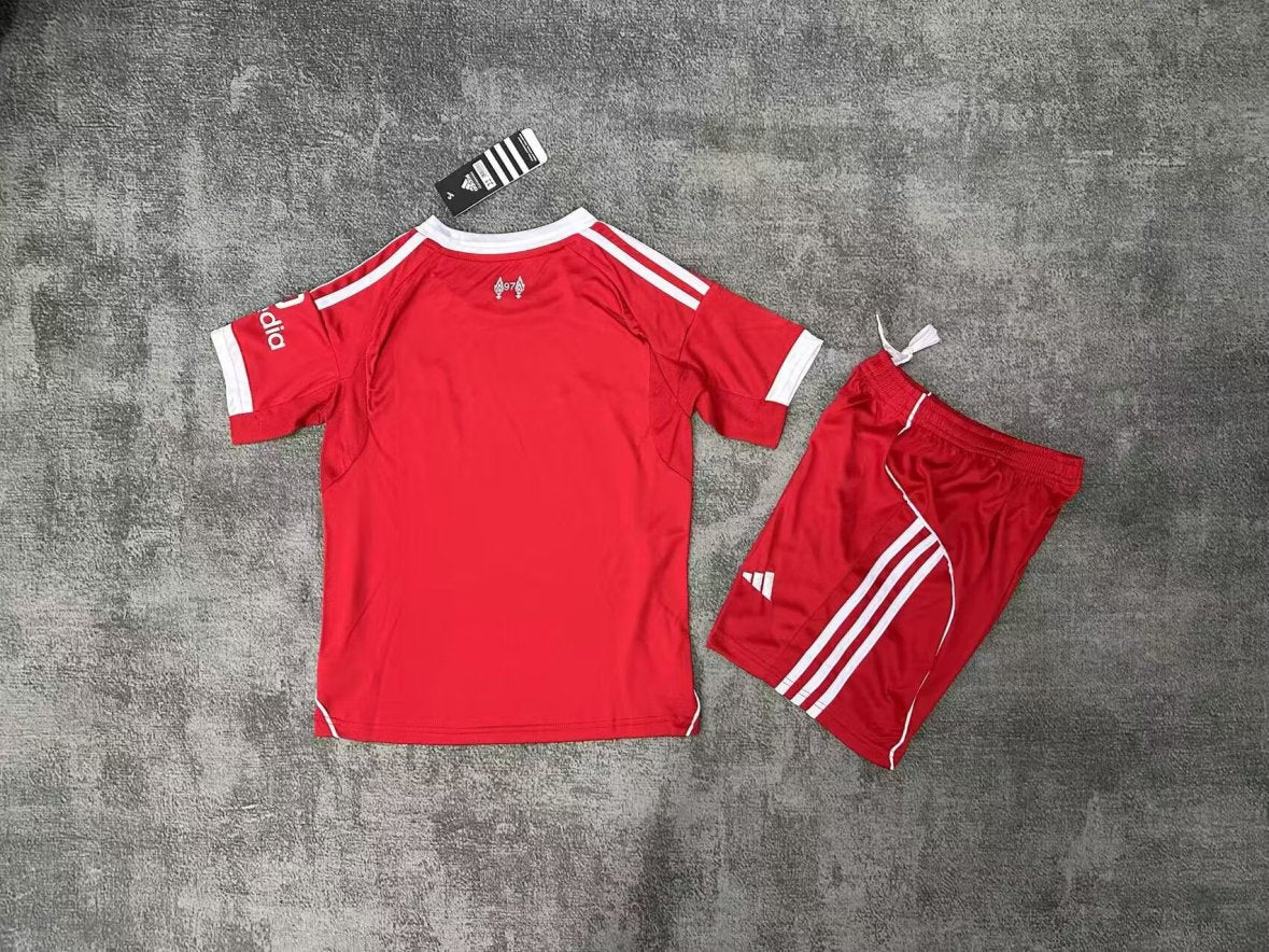 Liverpool 25/26 Home Kids Suit