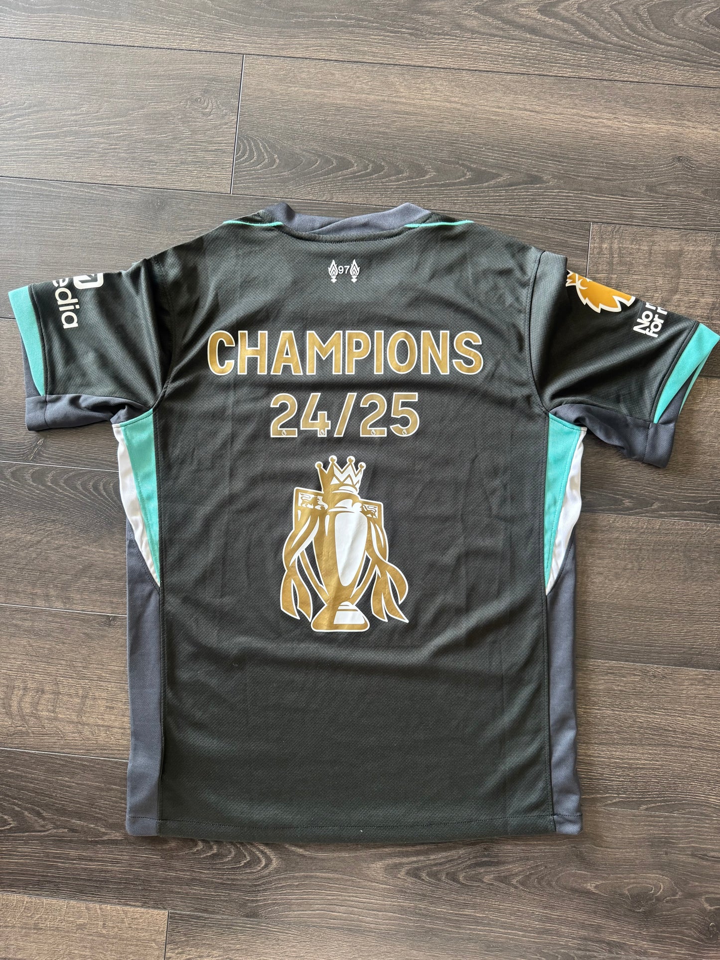 Liverpool 24/25 Away kit Champions