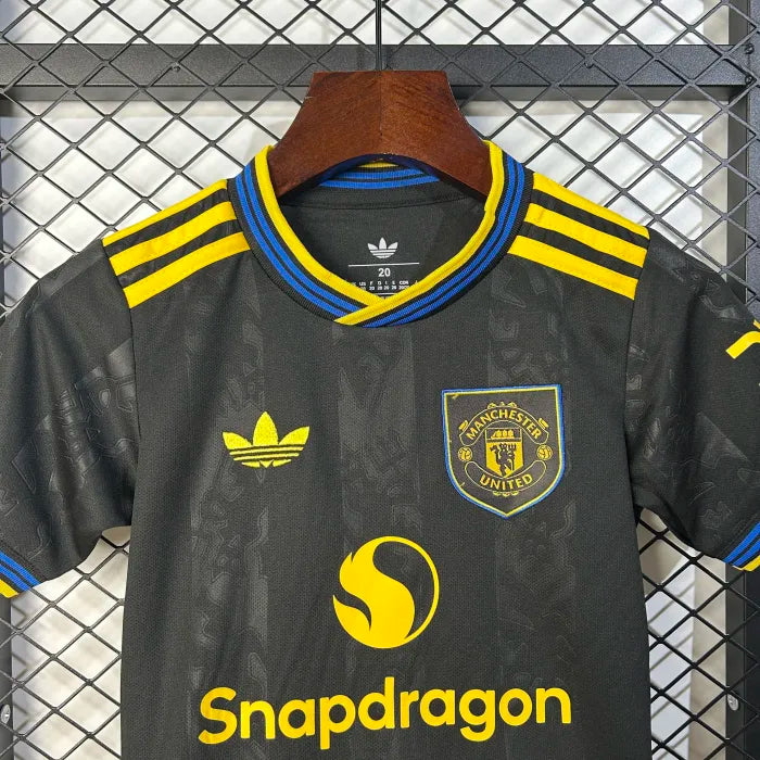 Manchester United 25/26 Third Kids Suit