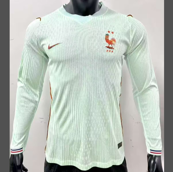 France 26 Away Kit Long Sleeve