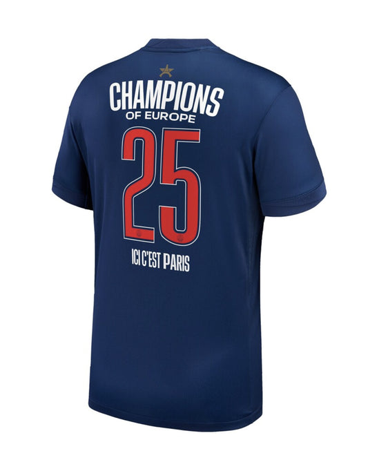 PSG Champions of europe kit