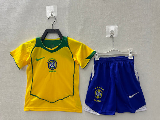 Brazil 2004 Home Kids Suit