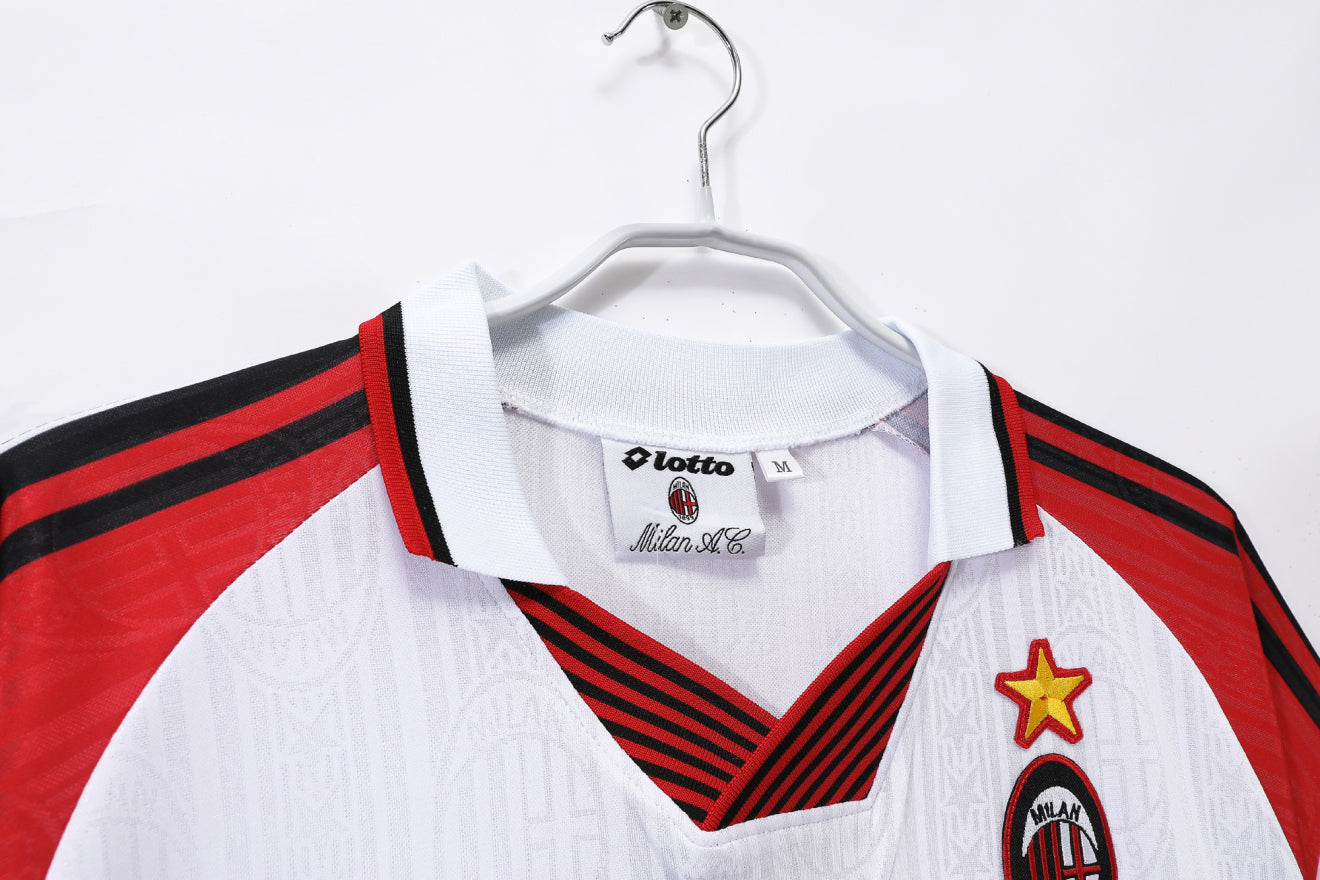 AC milan Away Retro kit 1997/98