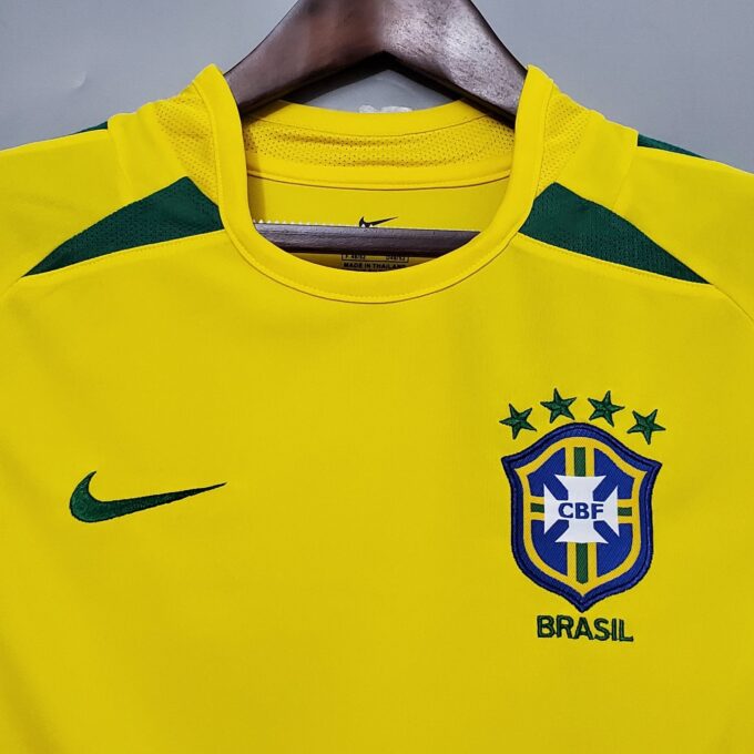 Brazil 2002 Retro Home Kit