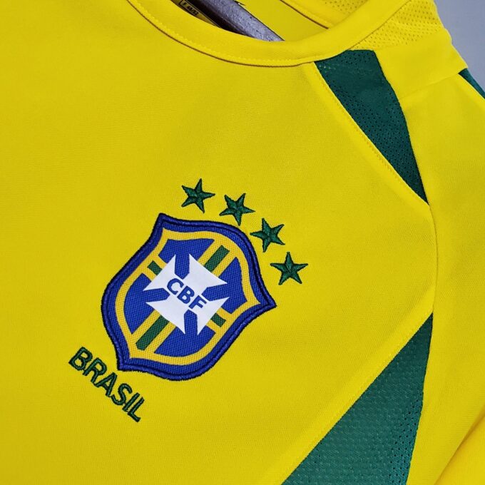 Brazil 2002 Retro Home Kit