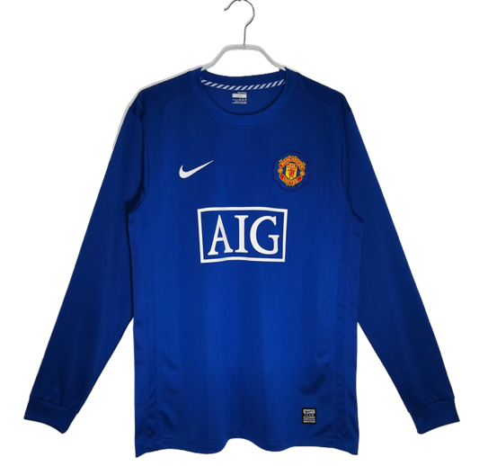 Manchester united 2008/09 Retro Kit Long sleeve