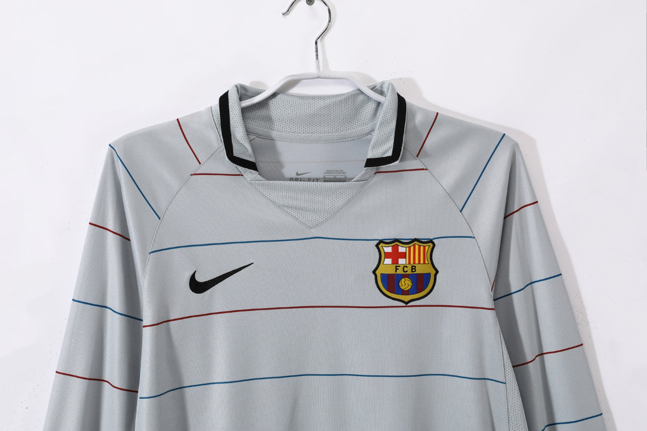 Barcelona 2003/04 Away Retro Long Sleeve kit