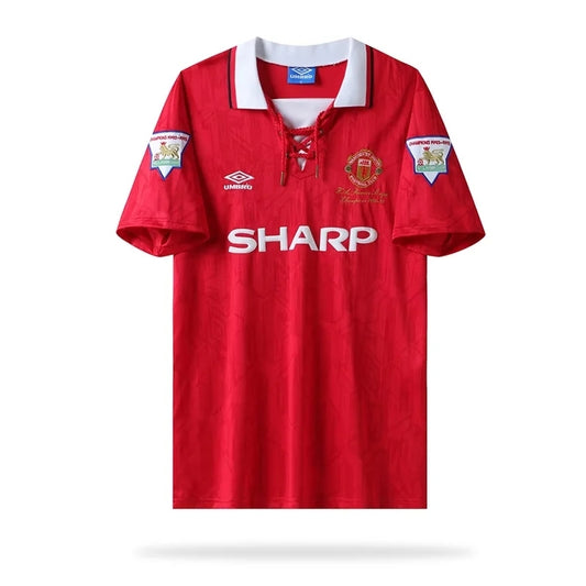 Manchester united 1992/94 Retro Kit (Kopi)