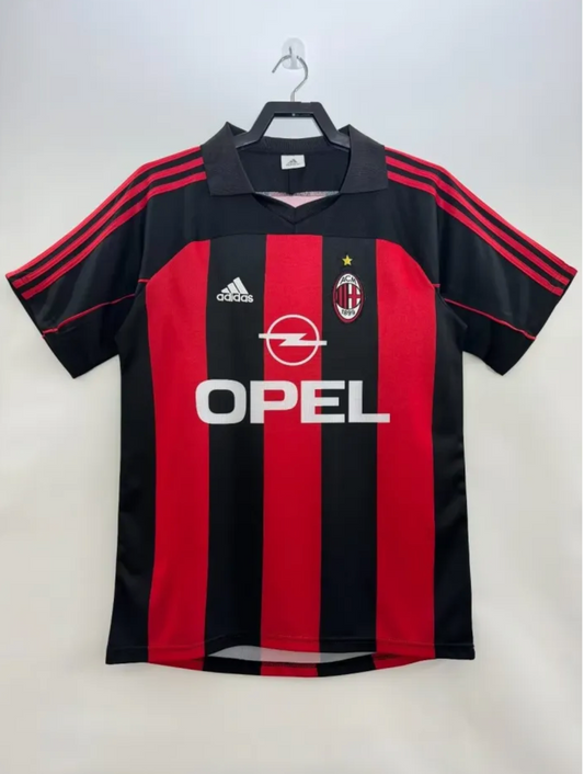AC milan Home Retro kit 2000/02